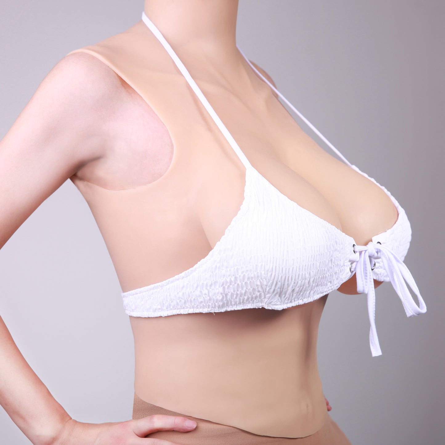 Zero Touch H-Cup-Brustplatte aus Silikon