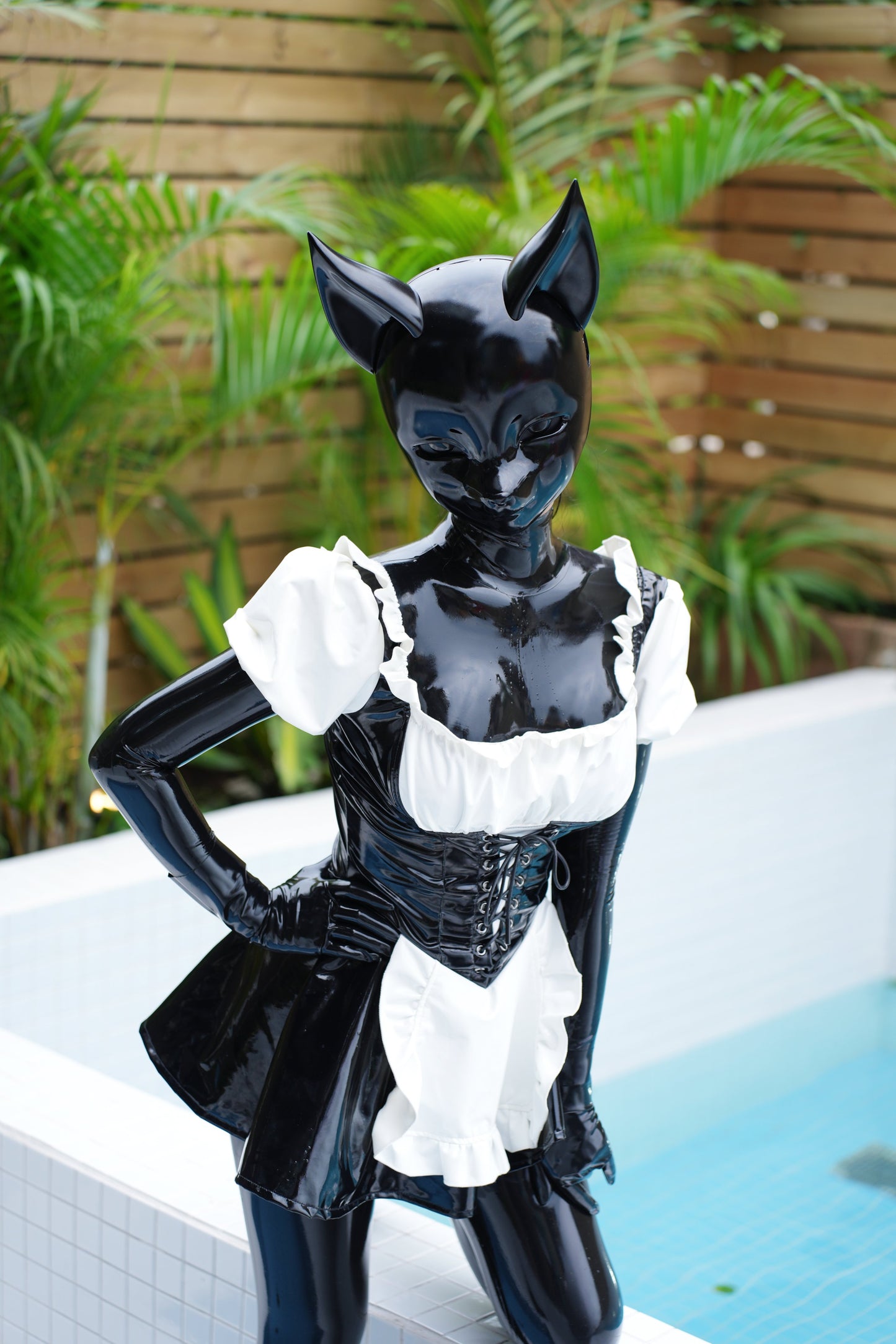 Kyuubi Kigurumi Maske Dunkle Version
