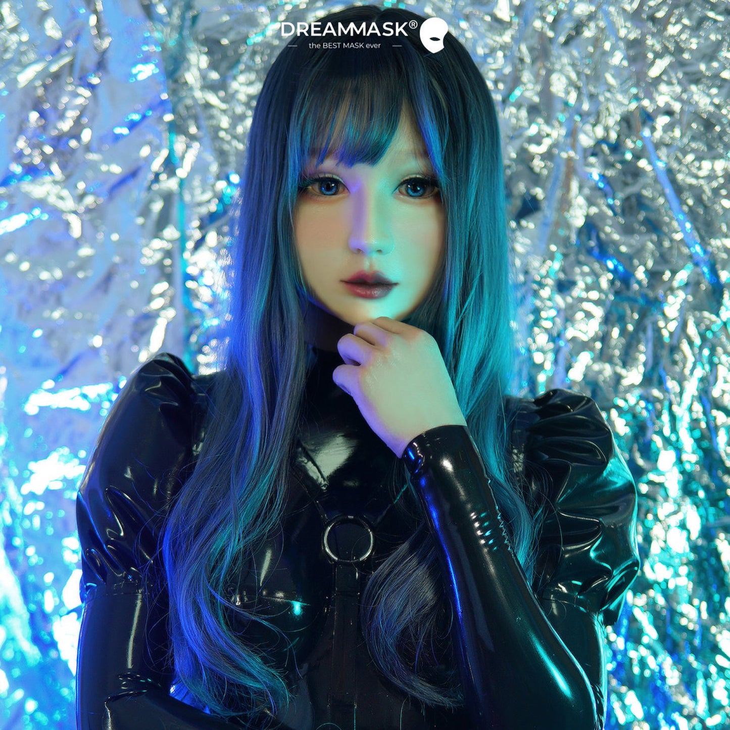 Lily Silicone Mask Special Makeup Version