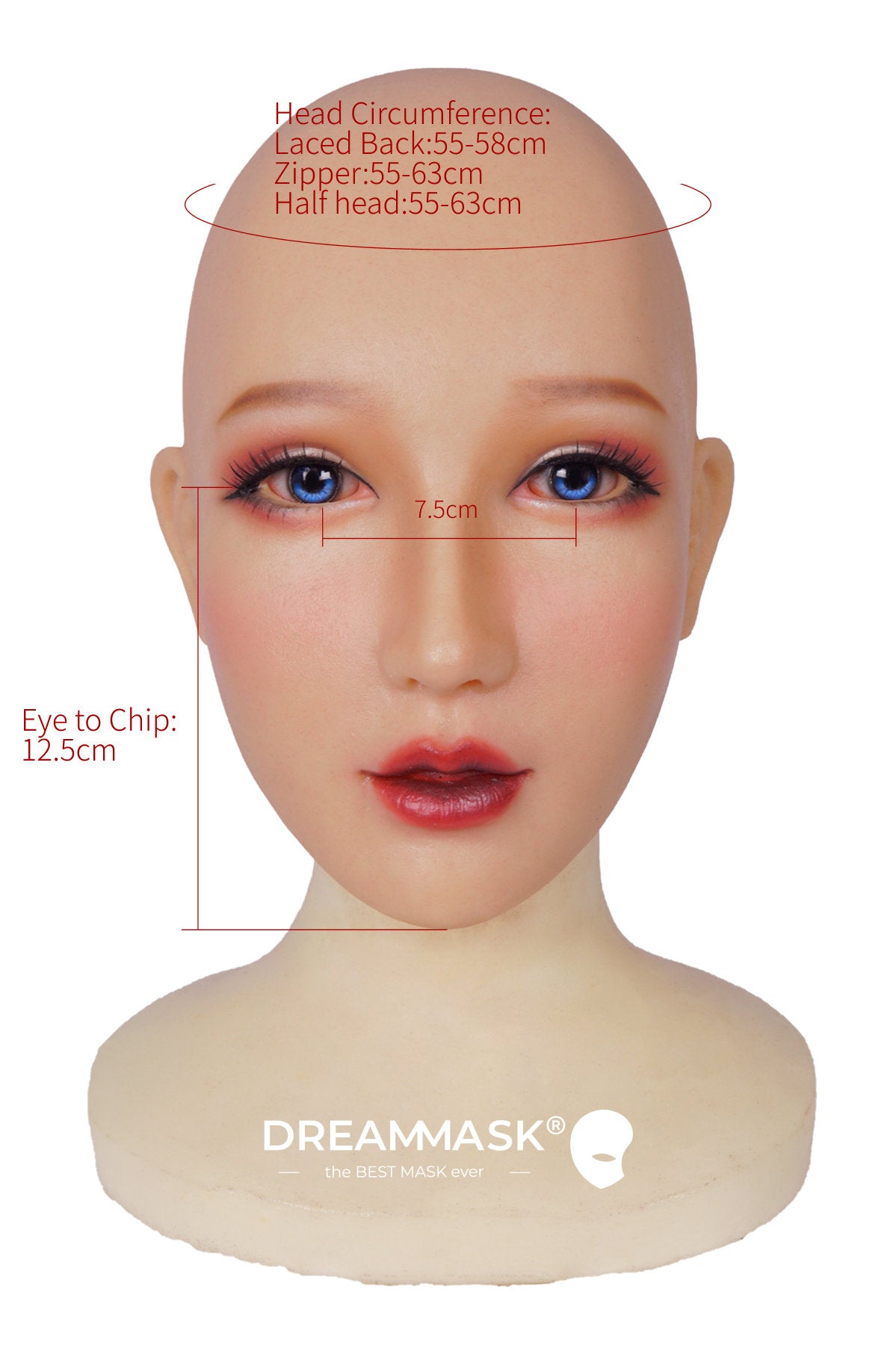 Lily Silicone Mask Special Makeup Version