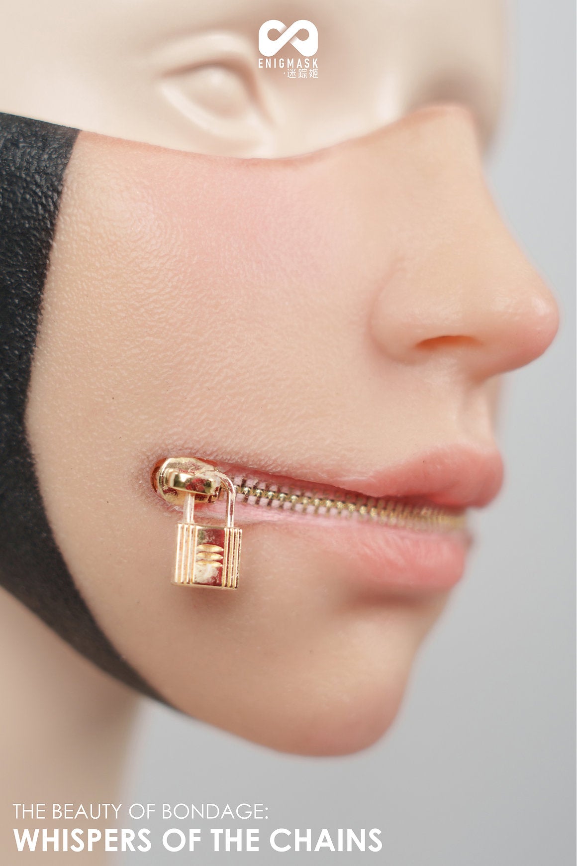 Zipper Bondage Enigmaske