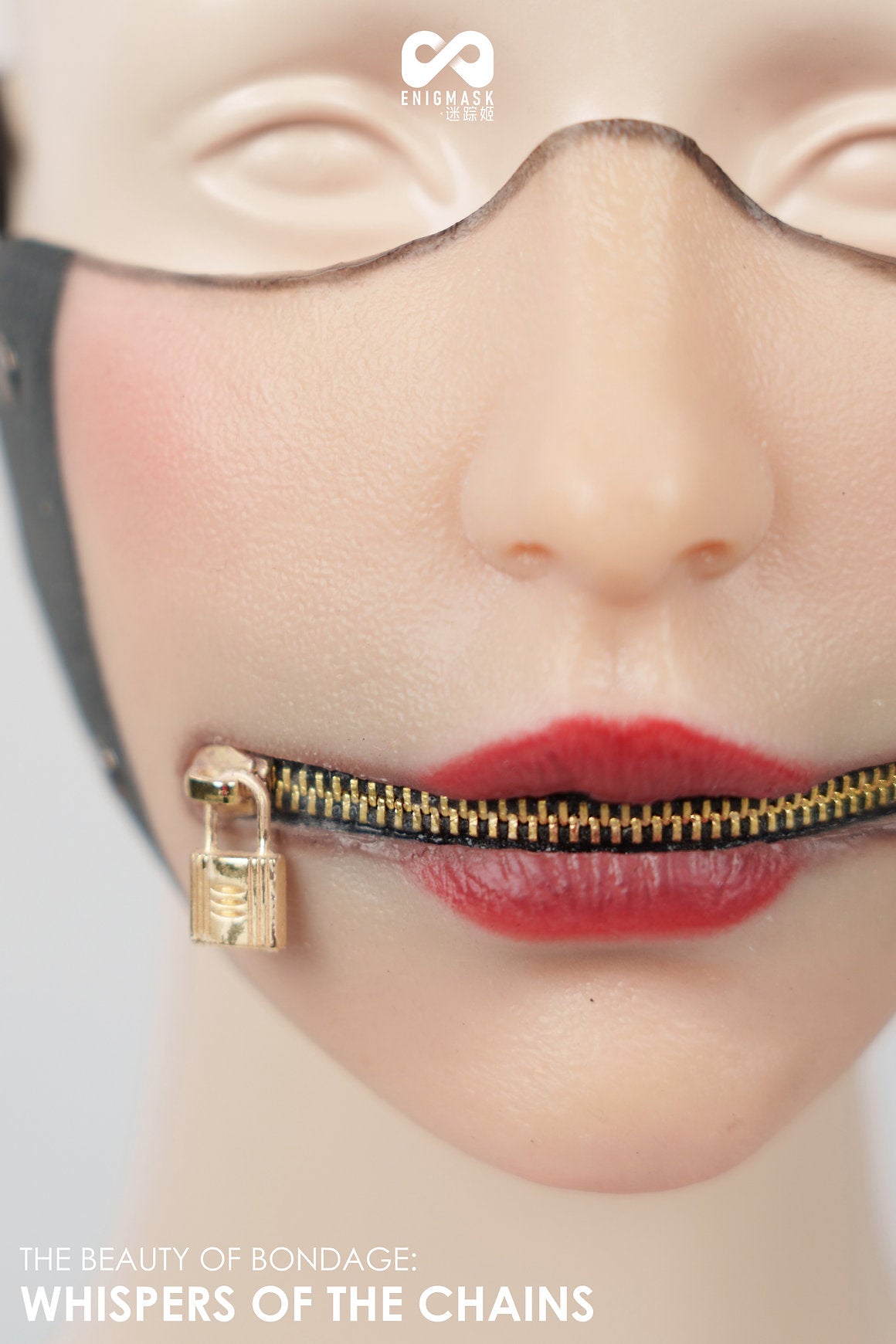 Zipper Bondage Enigmaske