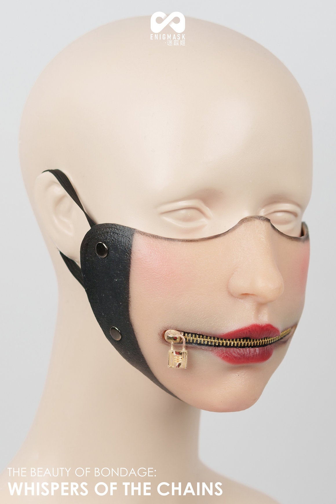 Zipper Bondage Enigmaske