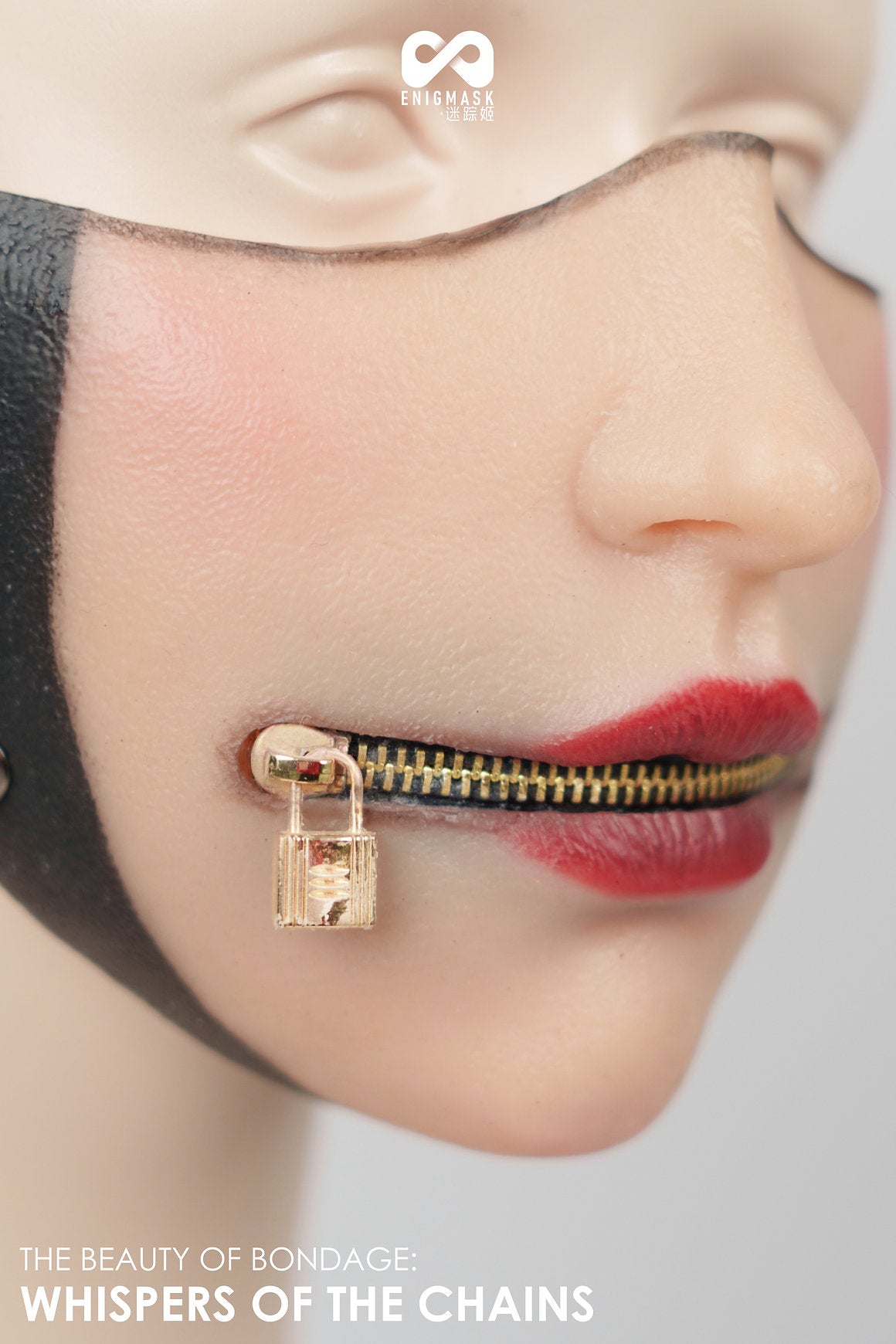 Zipper Bondage Enigmaske