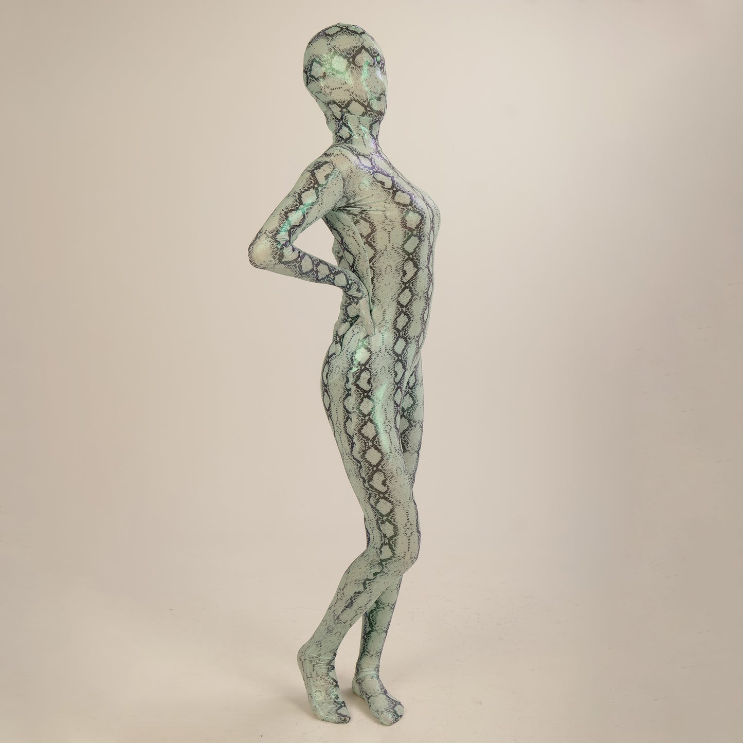 Snake Series Chrysoprase Green Bodysuit