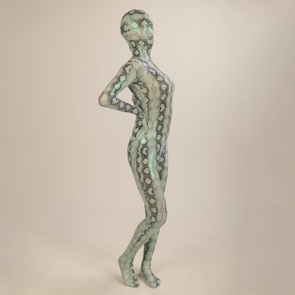 Snake Series Chrysoprase Green Bodysuit