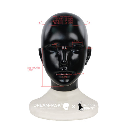 Mannequin Silicone Mask Dark Version