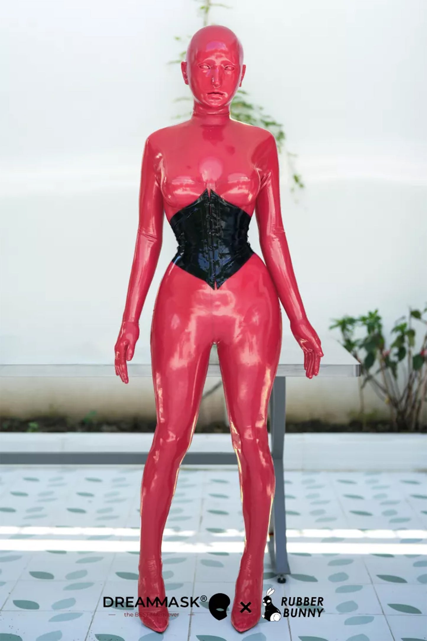 Mannequin Silicone Mask Red Version