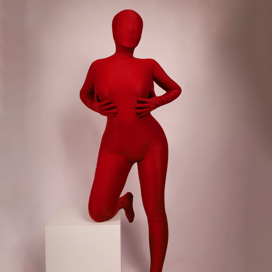 Undersuit Series Red Bodysuit