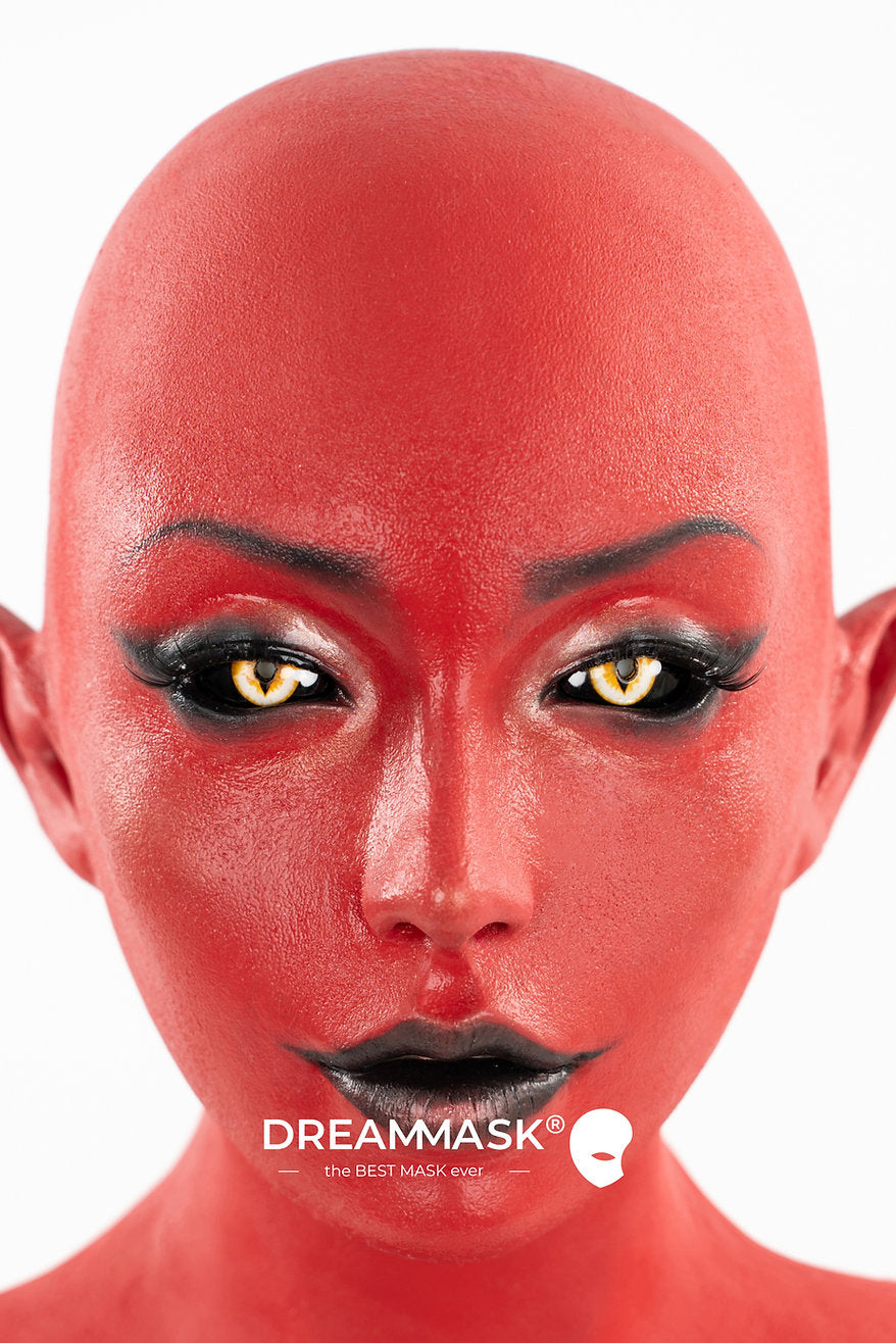 Ruby Silicone Mask Succubus Version