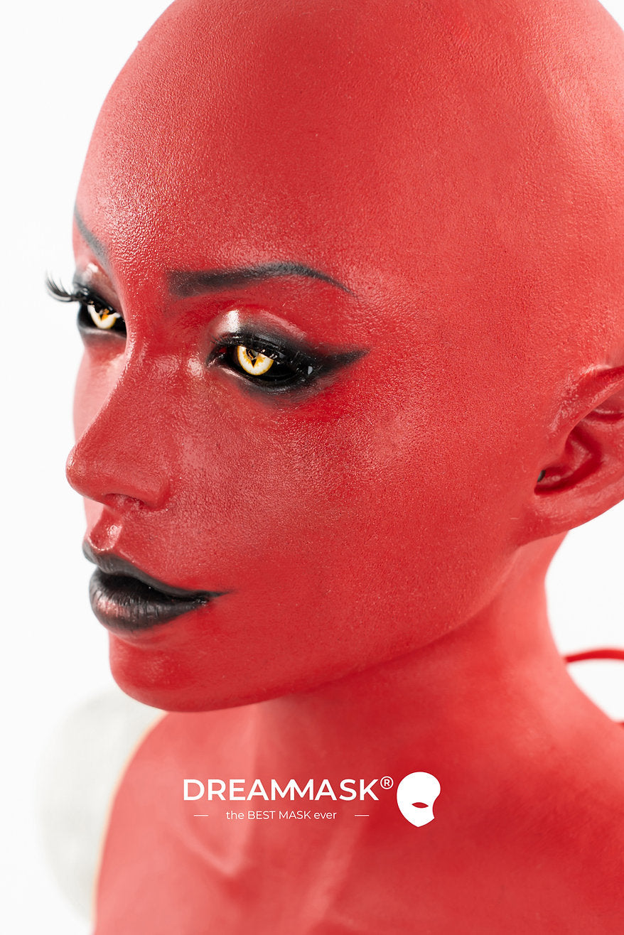 Ruby Silicone Mask Succubus Version