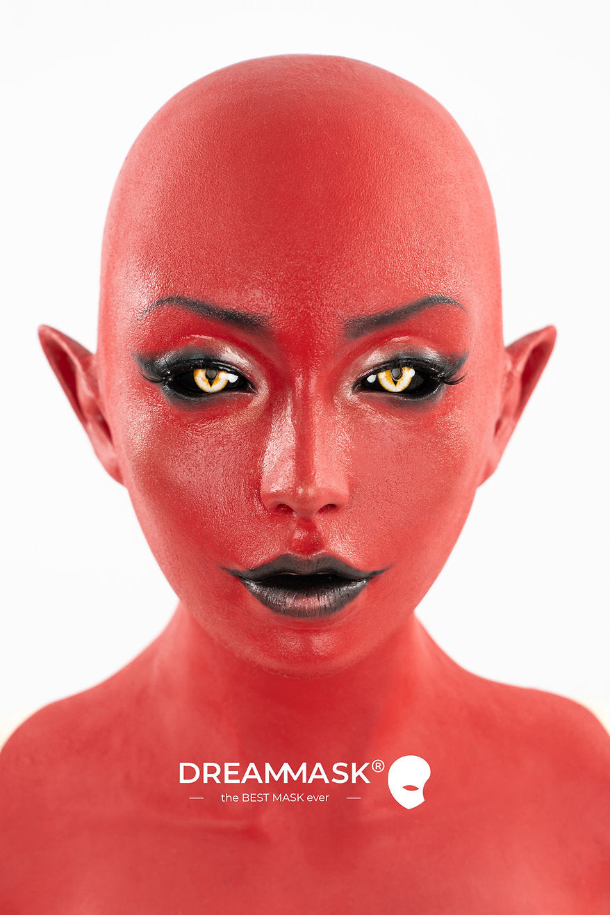 Ruby Silicone Mask Succubus Version