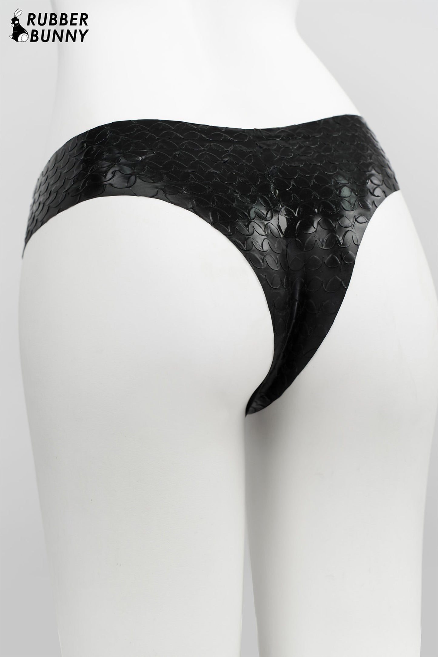 Scale Thong - Black