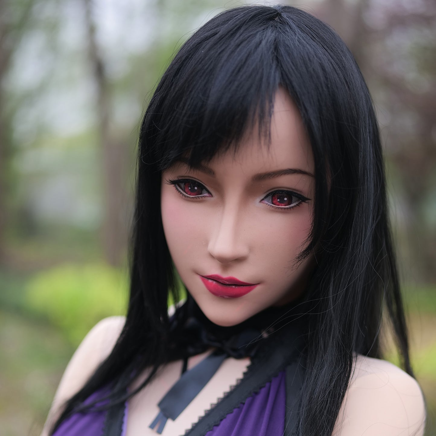 Tifa Silicone Mask Special Makeup Version