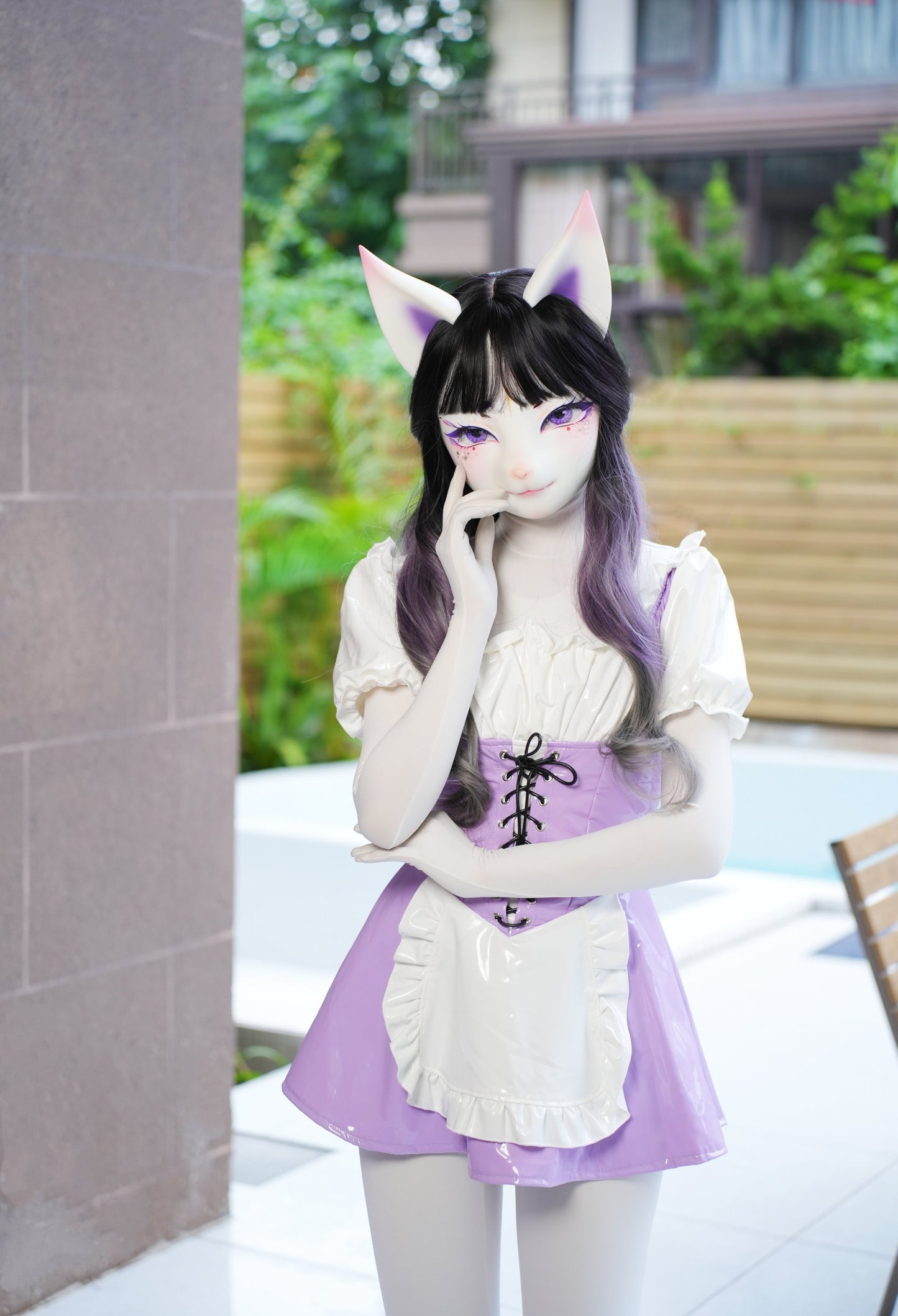 Wisteria Kigurumi Maske 