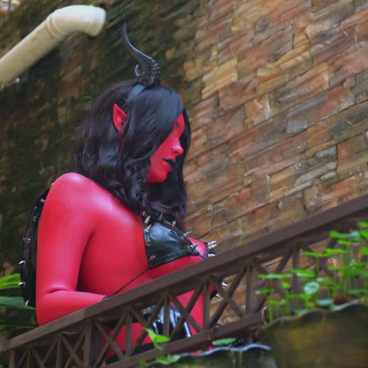 Ruby Silicone Mask Succubus Version